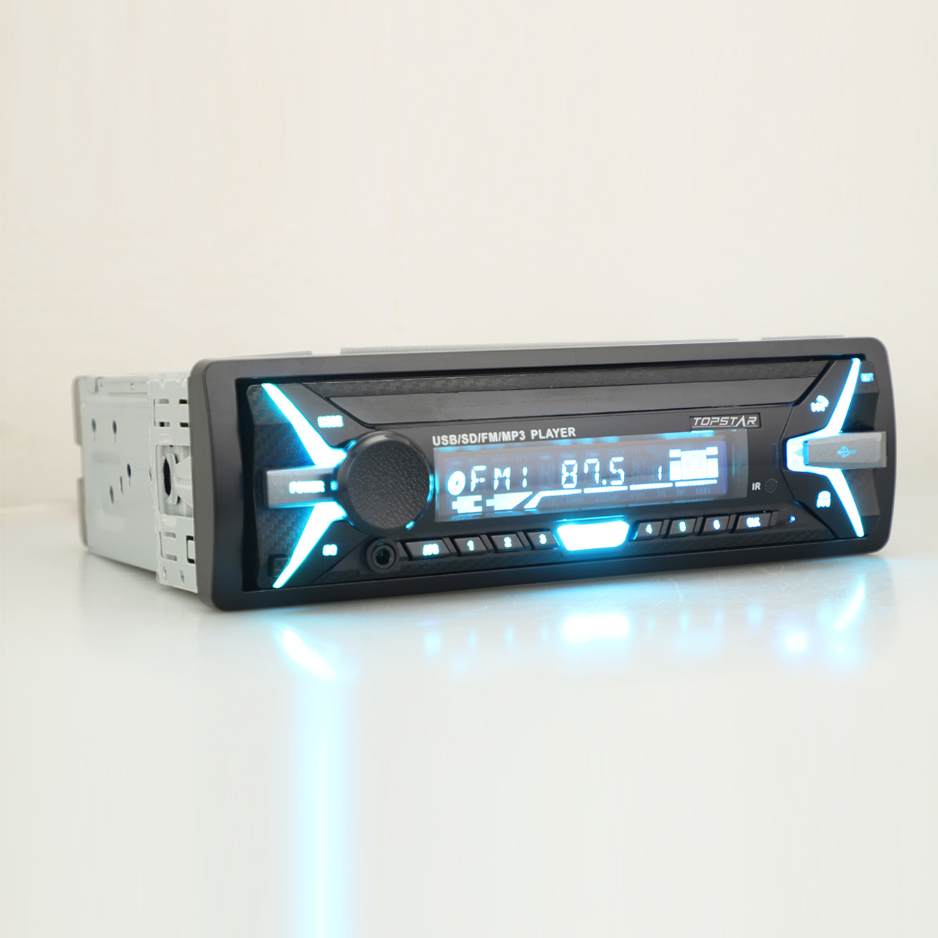 FM-передатчик аудио автомобильный MP3 аудио MP3 на автомобиль автомобильный аудио съемный одиночный DIN автомобильный MP3-плеер