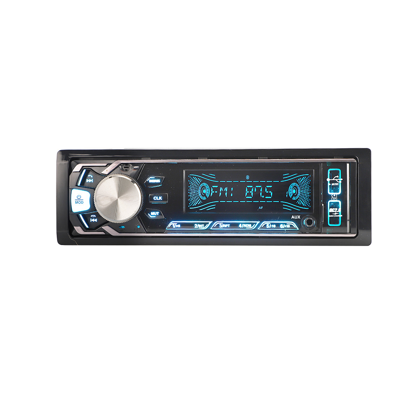 MP3-плеер Автомобильное зарядное устройство MP3-плеер Автомобильный MP3-плеер с фиксированной панелью на один стандарт DIN