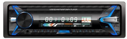 Автомобильный MP3-плеер со съемной панелью TS-3250d High Power