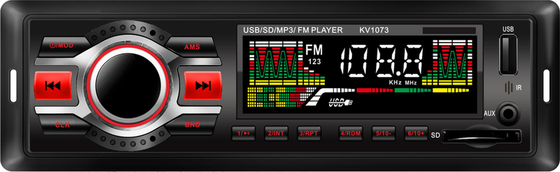 Автомобильный MP3-плеер с фиксированной панелью TS-1073f