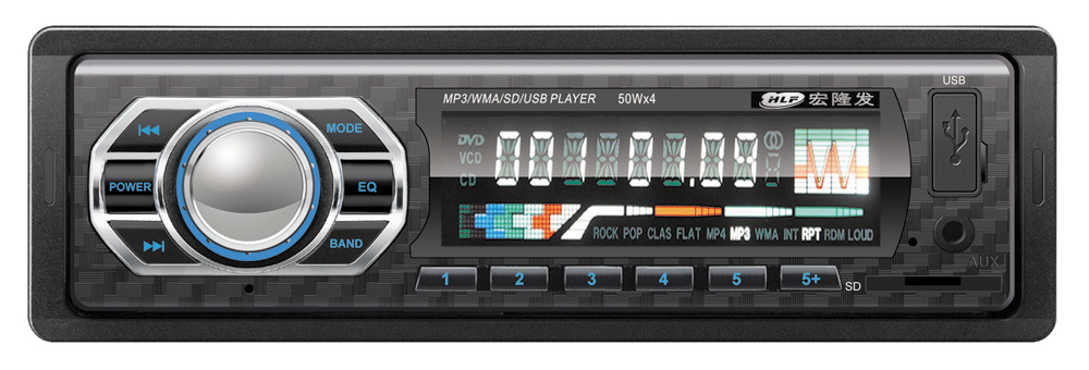 MP3-плеер для автомобильной стереосистемы, автомобильный видеоплеер, автомобильный радиоприемник с фиксированной панелью, USB-плеер, автомобильный MP3-плеер