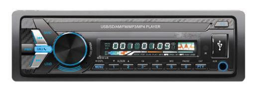 Автомобильный MP3-плеер со съемной панелью TS-3246dB с Bluetooth