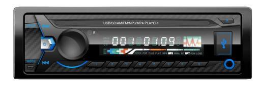 Автомобильный MP3-плеер со съемной панелью TS-3245D High Power