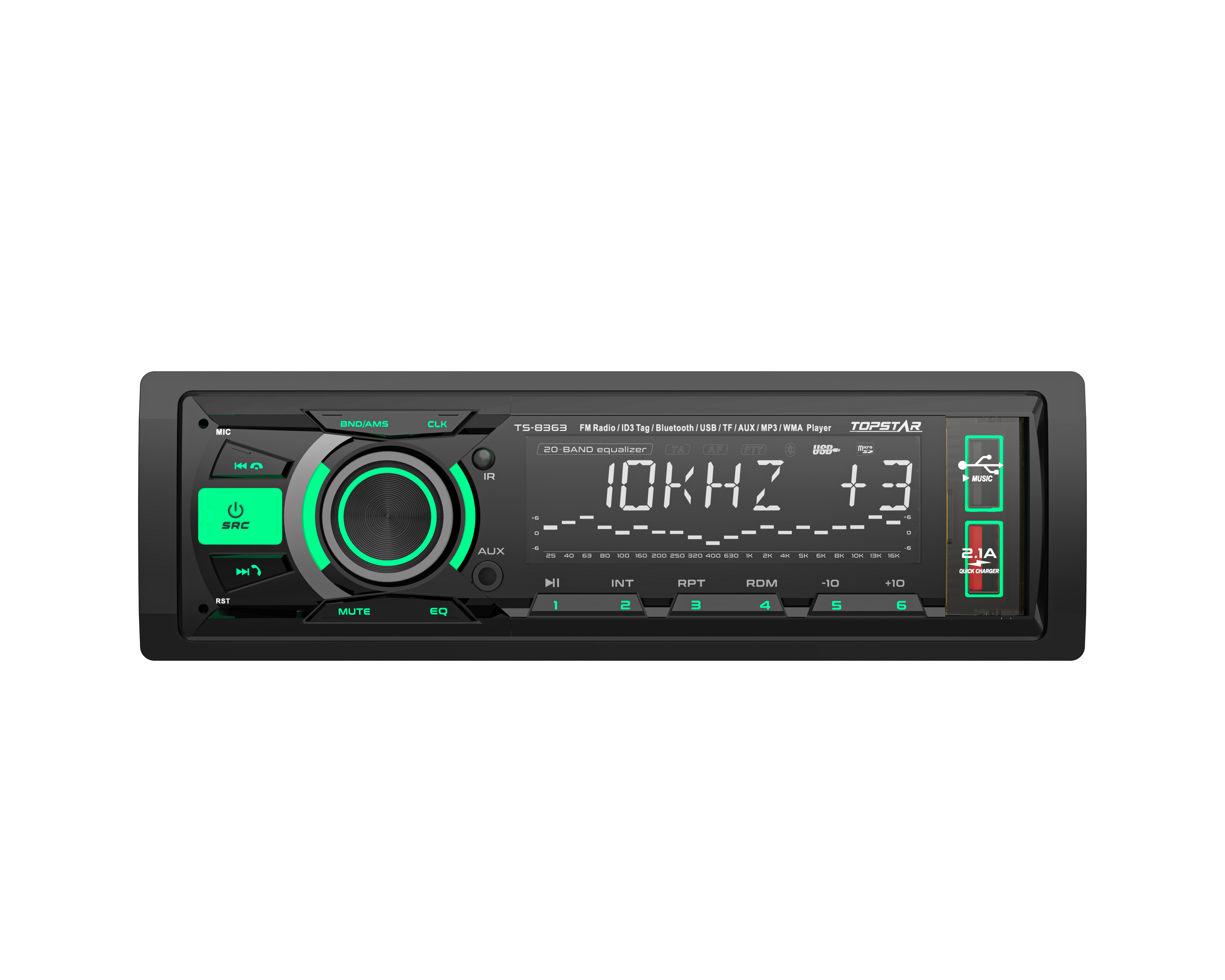 Автомобильный стерео MP3-плеер с функцией радио