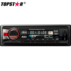 Аудио автомобильная стереосистема Bluetooth с фиксированной панелью Автомобильный радиоприемник Автомобильный MP3-плеер