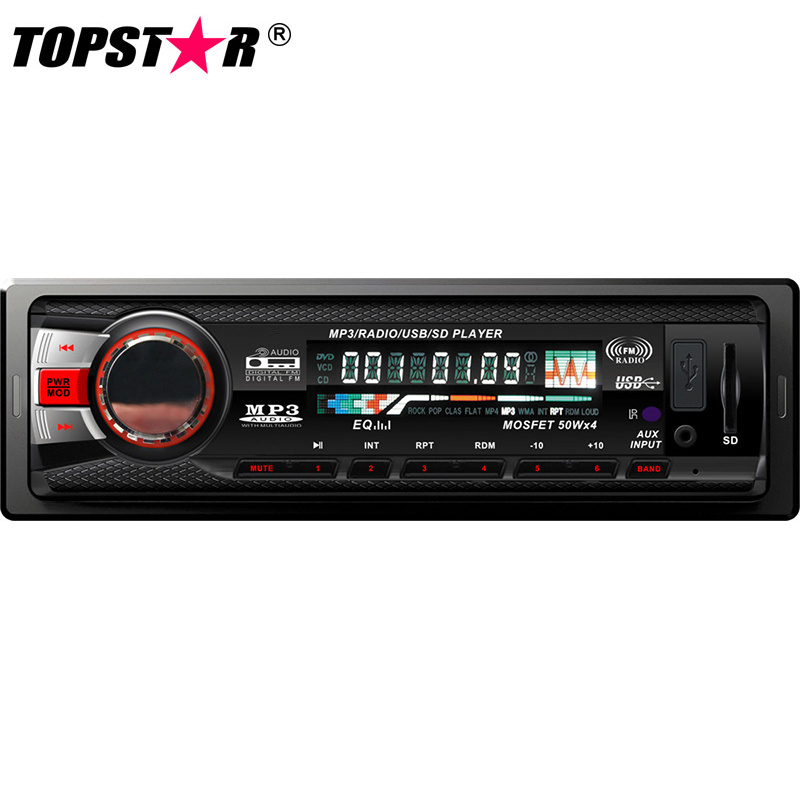 FM-передатчик аудио автомобильная стереосистема Bluetooth с фиксированной панелью Indash автомобильный радиоприемник автомобильный MP3-плеер