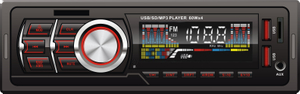 Автомобильный MP3-плеер с фиксированной панелью и 2 USB-портами
