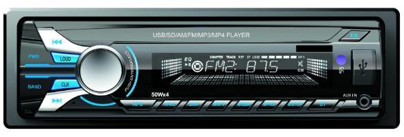 MP3-плеер для автомобильного стерео одного DIN со съемной панелью, автомобильный MP3-плеер