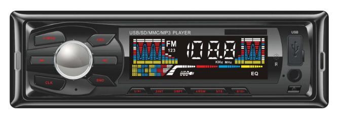 Автомобильный MP3-плеер со съемной панелью