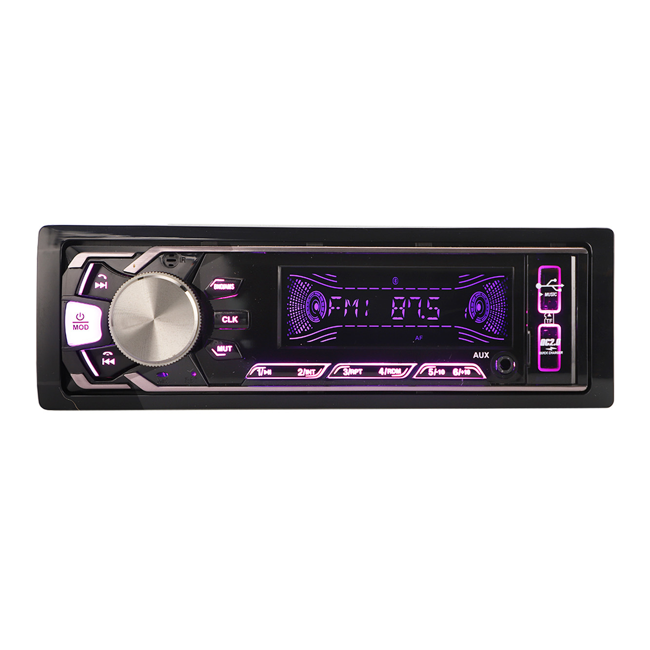 MP3-плеер Автомобильное зарядное устройство MP3-плеер Автомобильный MP3-плеер с фиксированной панелью на один стандарт DIN