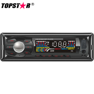 Автомобильный MP3-плеер FM со съемной панелью на один стандарт DIN