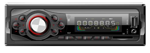 MP3-плеер для автомобильной стереосистемы с фиксированной панелью Автомобильный MP3-плеер с Bluetooth