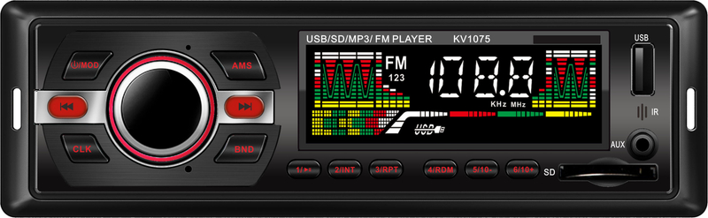 Автомобильный MP3-аудио Автомобильный радиоприемник Автомобильный стерео MP3-плеер MP3-плеер для автомобильного стерео с фиксированной панелью Автомобильный MP3-плеер