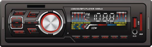 Автомобильный MP3-плеер с фиксированной панелью, FM-радио с эквалайзером