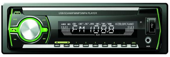 Автомобильный MP3-плеер со съемной панелью TS-3210d