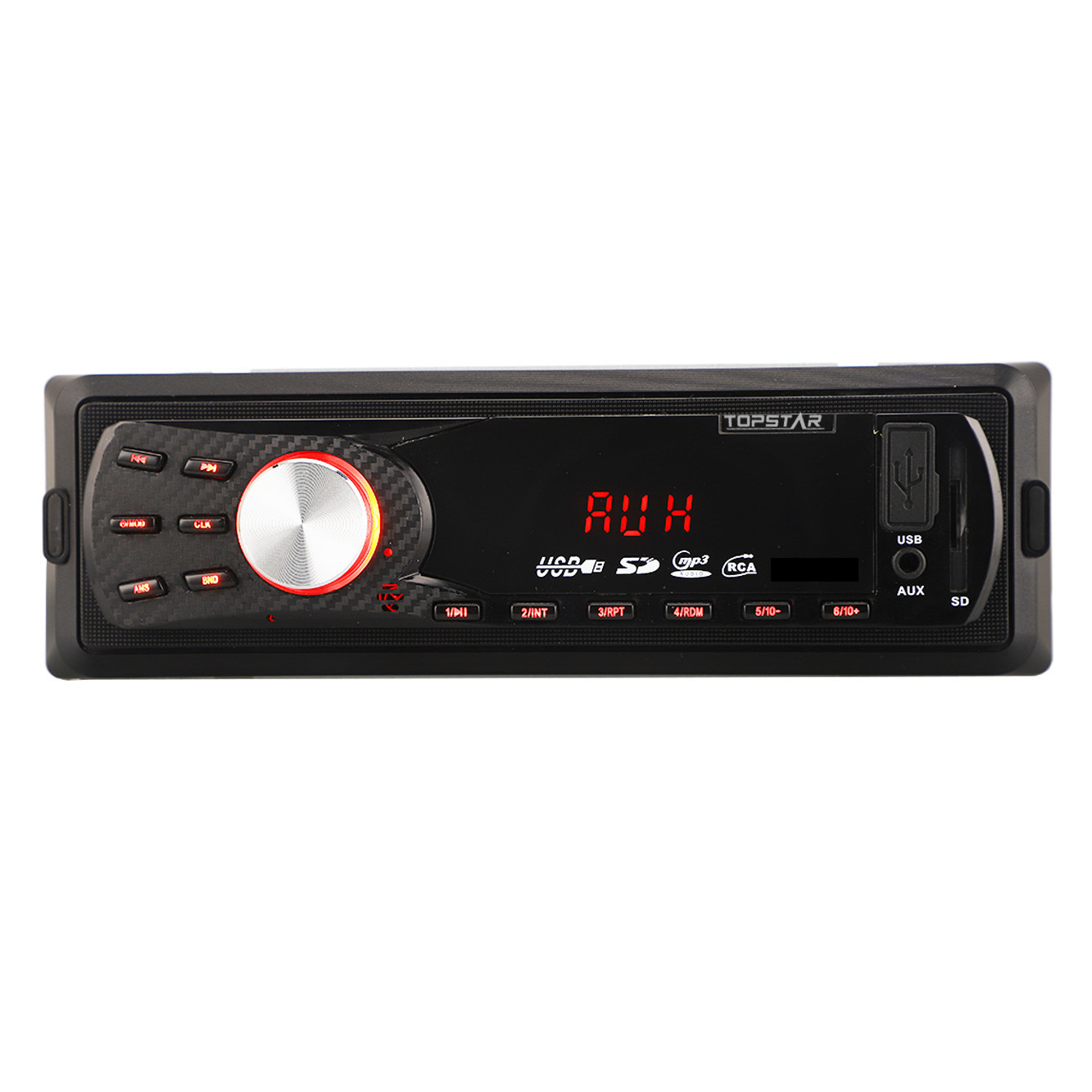 MP3-плеер для автомобильной стереосистемы, высококачественный автомобильный плеер с одним DIN и Bluetooth