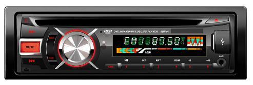 Автомобильный видеоплеер MP3 для автомобиля Автомобильный MP3-плеер с Bluetooth, USB, Aux, FM-радио