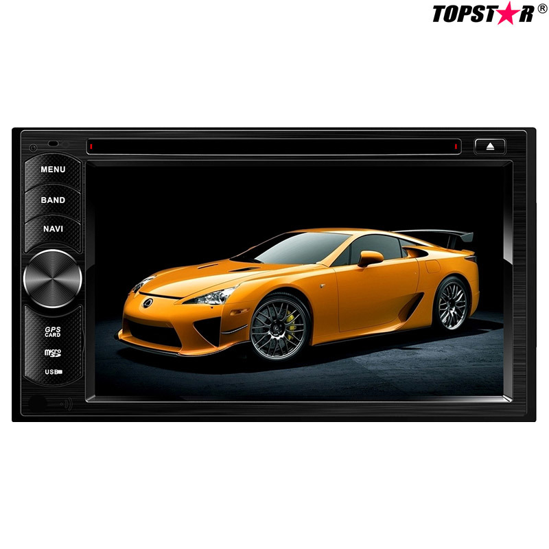 6,2-дюймовый автомобильный DVD-плеер Double DIN 2DIN с системой Wince 