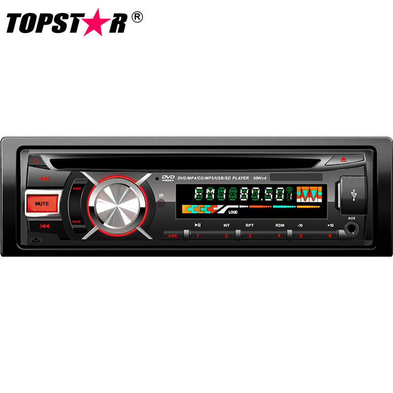 Автомобильный видеоплеер MP3 для автомобиля Автомобильный MP3-плеер с Bluetooth, USB, Aux, FM-радио