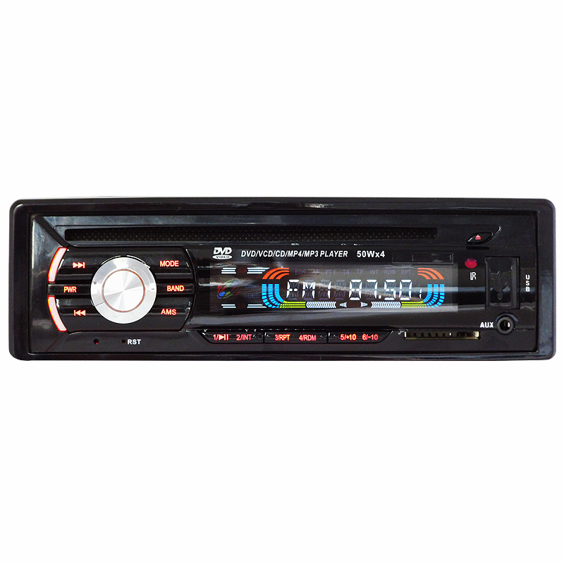 Автомобильный видеоплеер MP3 для автомобиля Один DVD-плеер с фиксированной панелью DIN