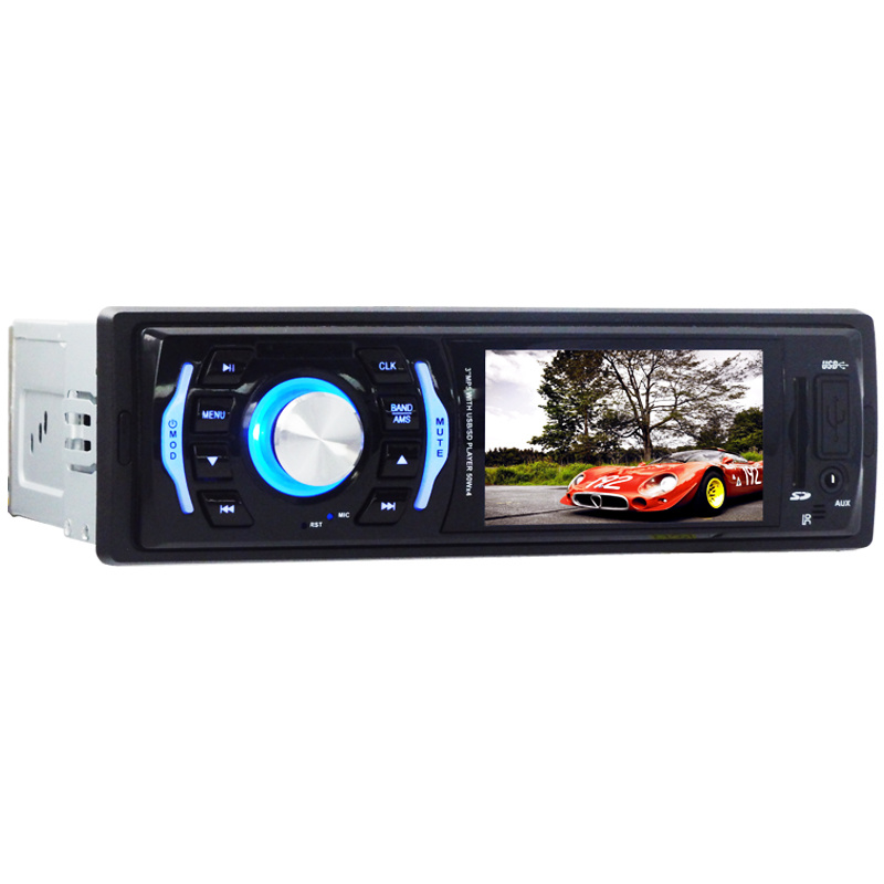 Автомобильный видеоплеер MP5 с фиксированной панелью на один стандарт DIN TS-5009f