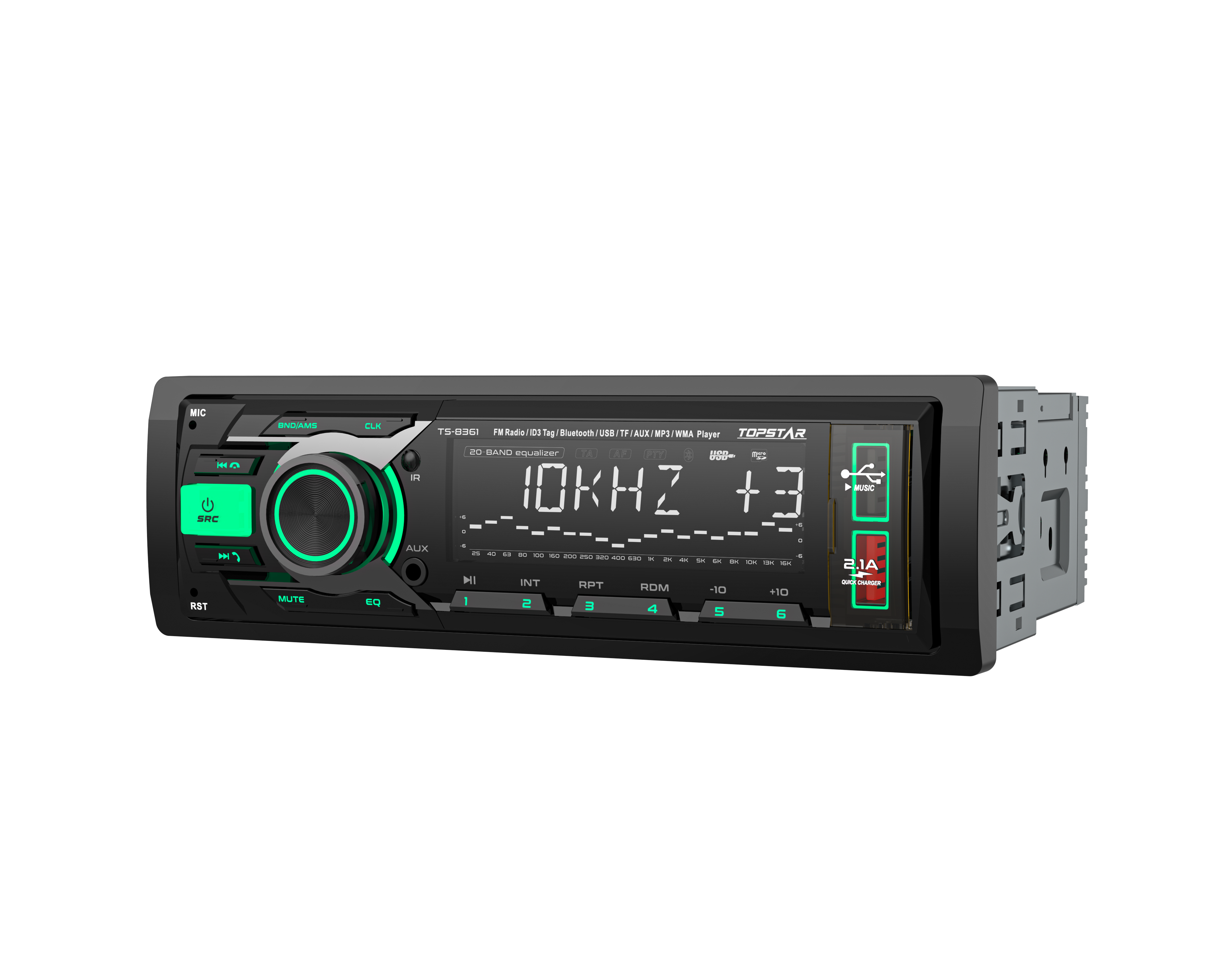  Автомобильная стереосистема MP3-плеер с дистанционным управлением