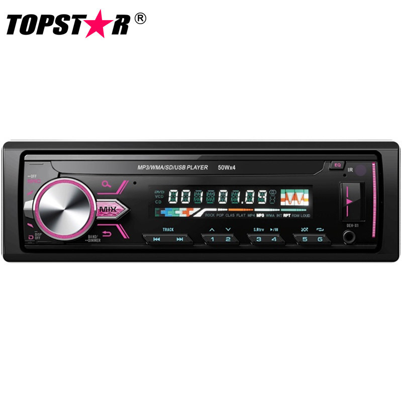 Автомобильный MP3-плеер со съемной панелью и Bluetooth