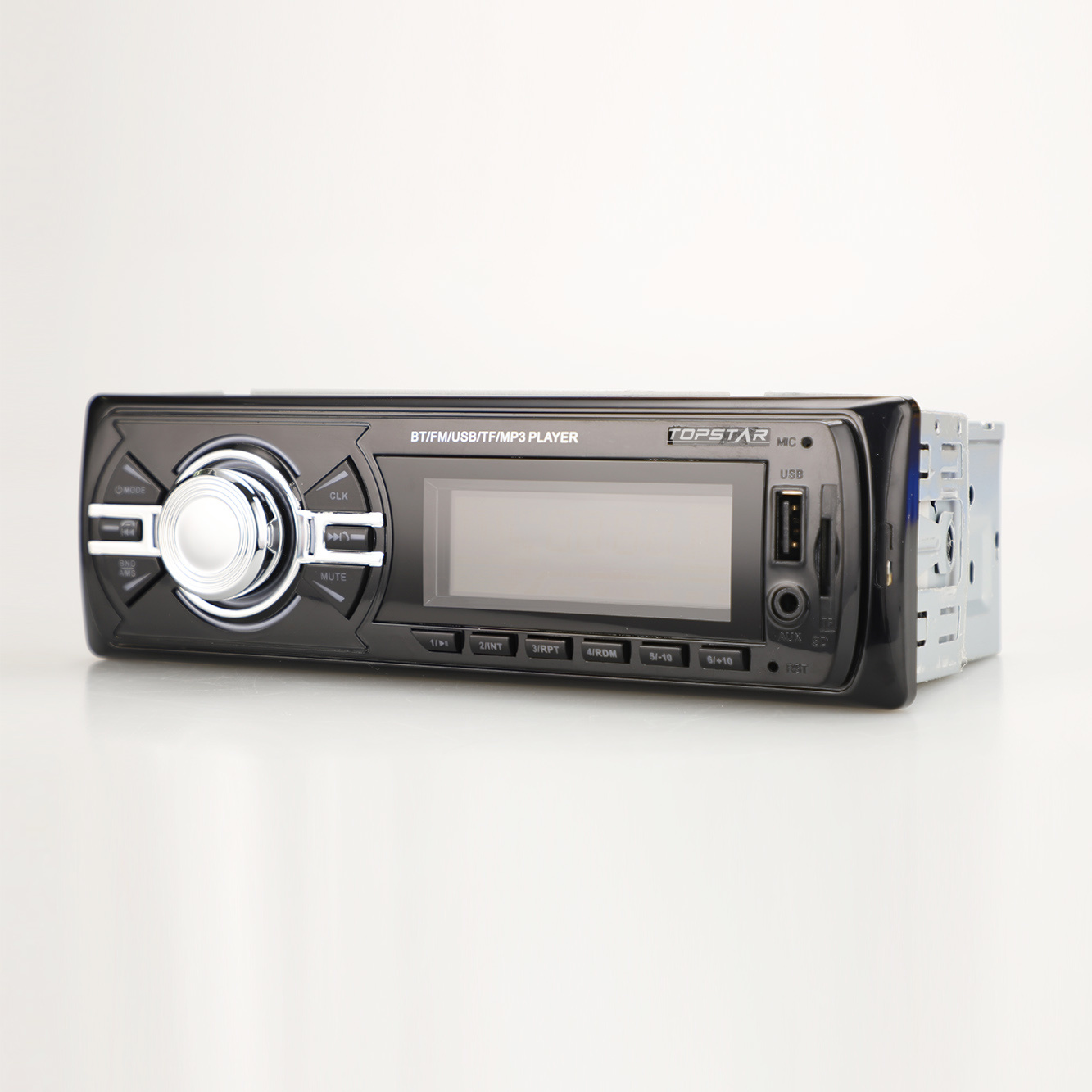 Автомобильный MP3-плеер Автомобильный видеоплеер MP3 для автомобиля Авто Стерео Автомобильный ЖК-плеер Автомобильная часть One DIN с фиксированной панелью Автомобильный плеер