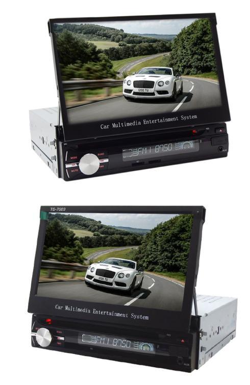 Автомобильный DVD-плеер с 7-дюймовым выдвижным экраном и Bluetooth