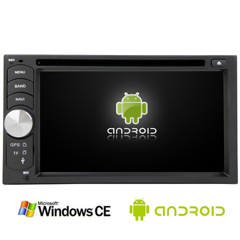 6,2-дюймовый автомобильный DVD-плеер Double DIN 2DIN с системой Wince 