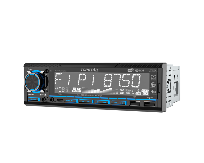 Автомобильный MP3-плеер с музыкальным эквалайзером