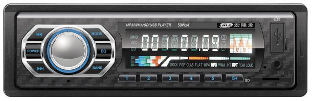 MP3-плеер для автомобильной стереосистемы, автомобильный видеоплеер, автомобильный радиоприемник с фиксированной панелью, USB-плеер, автомобильный MP3-плеер